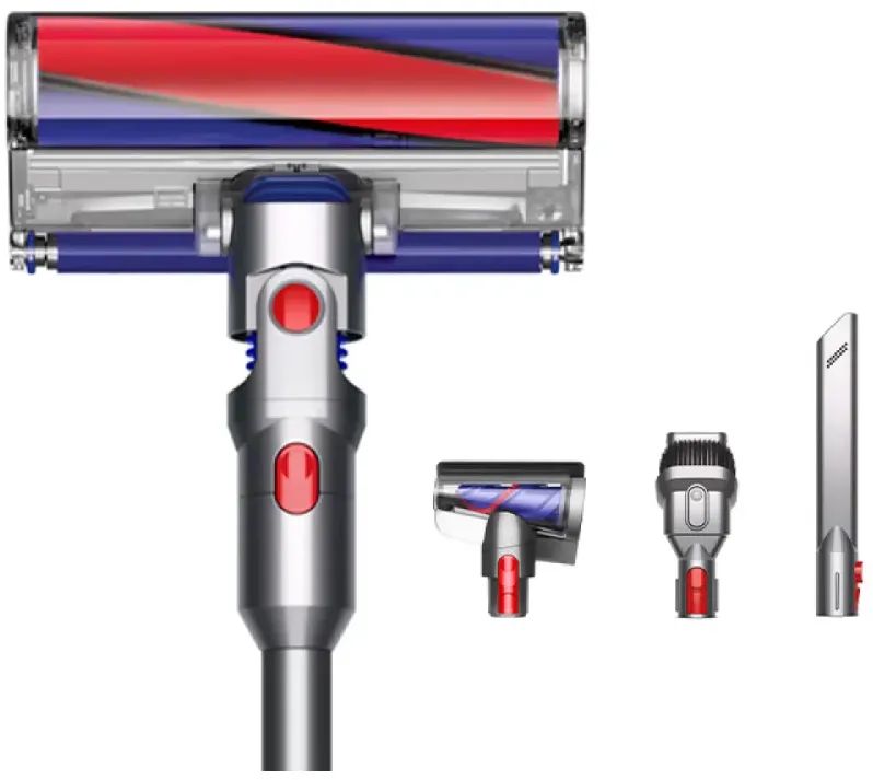 Вертикальный пылесос Dyson V8, Silver/Nickel