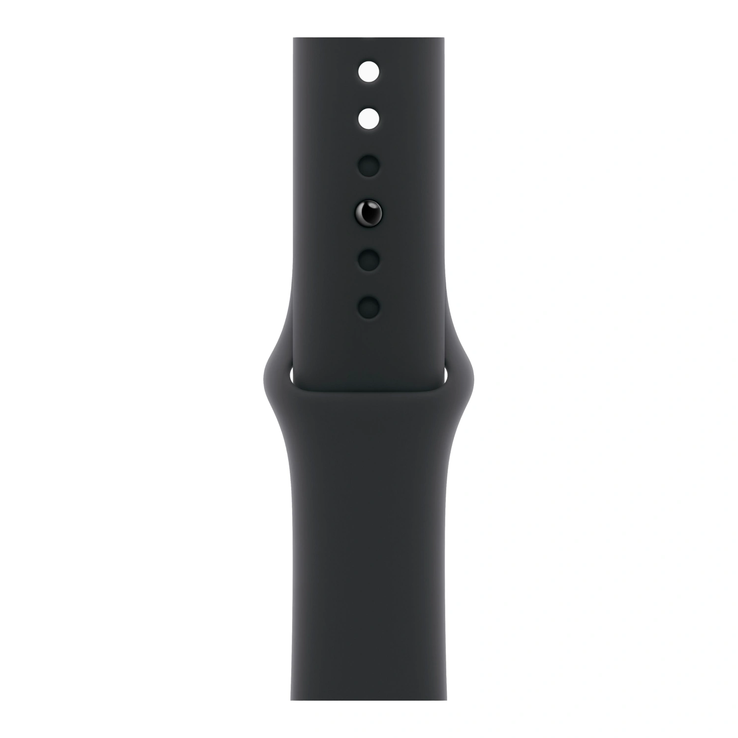 Apple Watch Series 11, 42 мм, алюминий цвета «Jet Black», спортивный ремешок "Black", M/L (MEQU4)