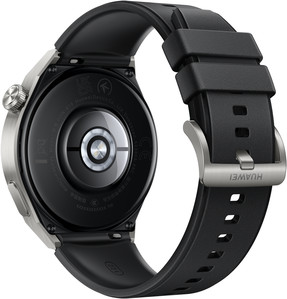 HUAWEI Watch GT 3 Pro каучуковый ремешок Черные (Odn-B19S)